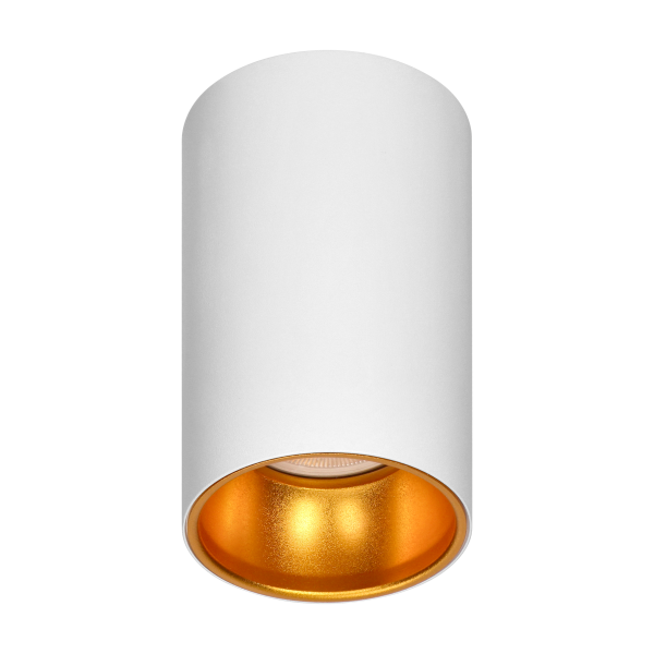 ELIZA, surface-mounted downlight, GU10, IP20, aluminium, white-gold ELIZA, surface-mounted downlight, GU10, IP20, aluminium, white-gold