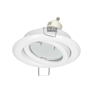 SUTRI RM decorative frame for spotlight, MR16/GU10 max 7W, round, adjustable light beam, white