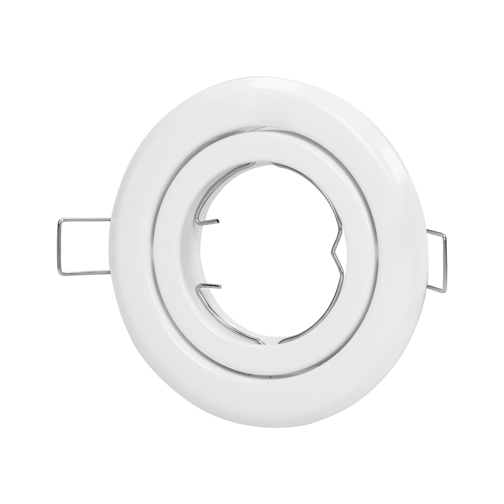 SUTRI RM decorative frame for spotlight, MR16/GU10 max 7W, round, adjustable light beam, white