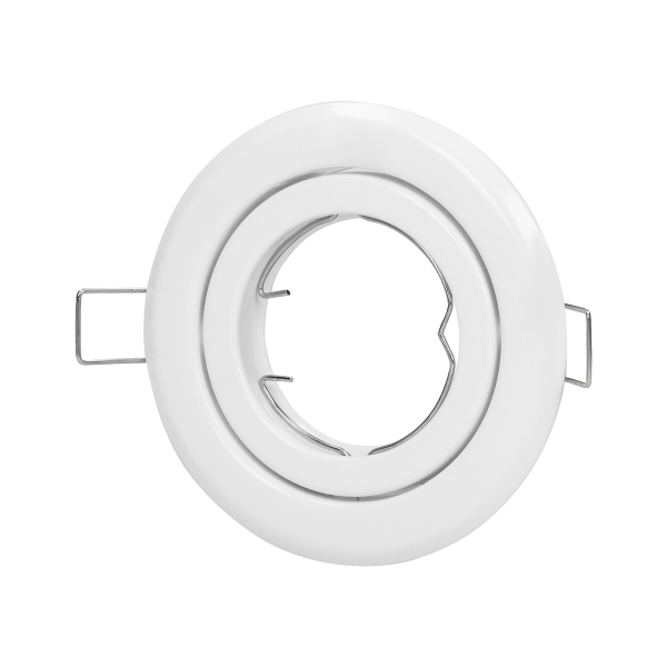 SUTRI RM decorative frame for spotlight, MR16/GU10 max 7W, round, adjustable light beam, white