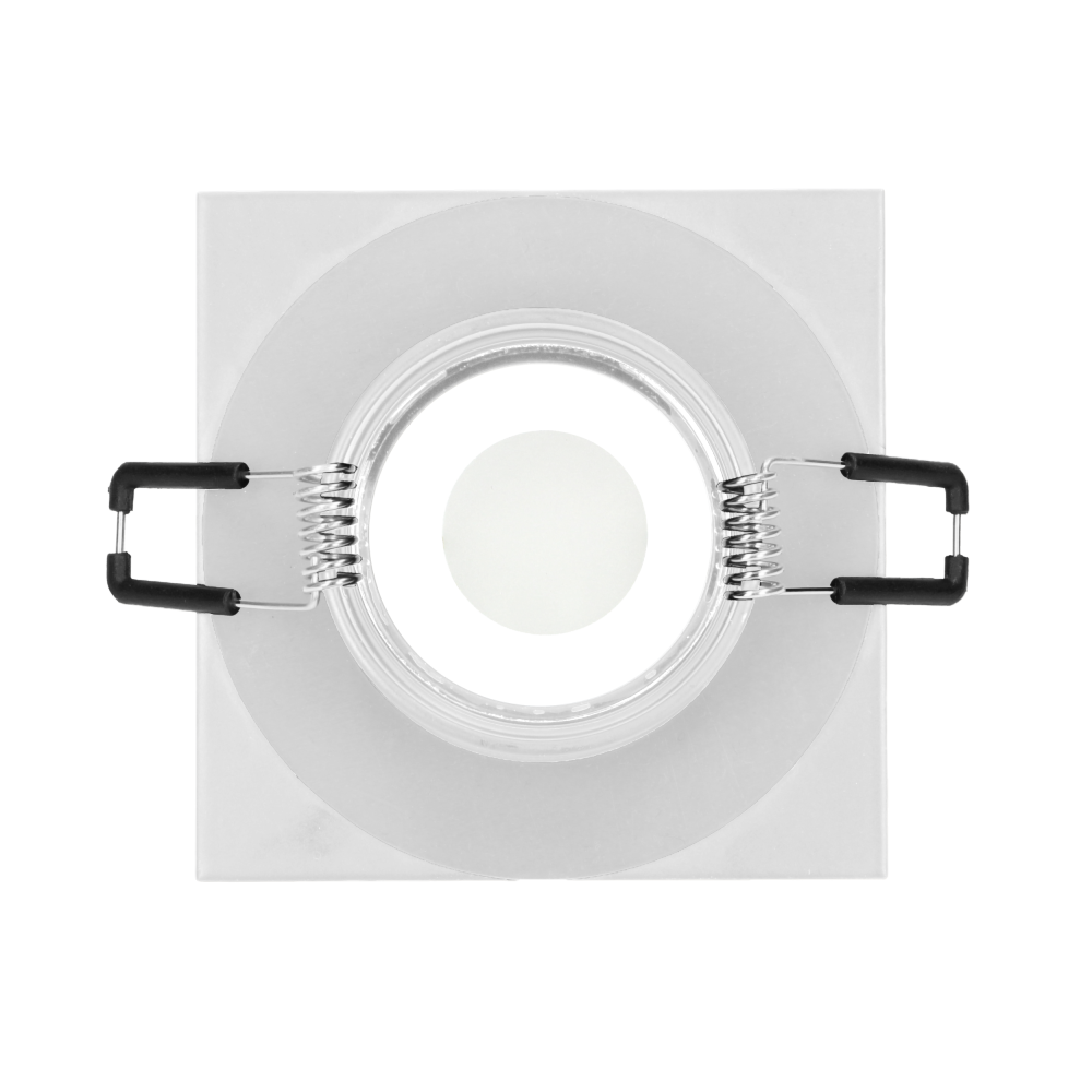 DARI S ramka dekoracyjna oprawy punktowej, MR16/GU10 max 7W, kwadrat, biała IP44