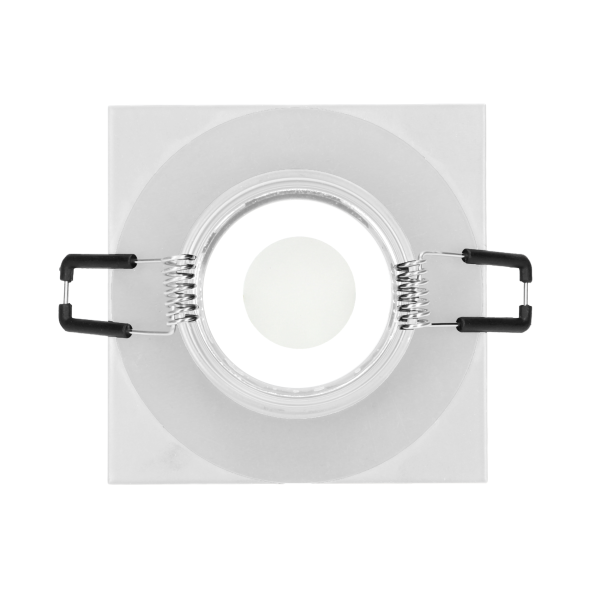 DARI S ramka dekoracyjna oprawy punktowej, MR16/GU10 max 7W, kwadrat, biała IP44