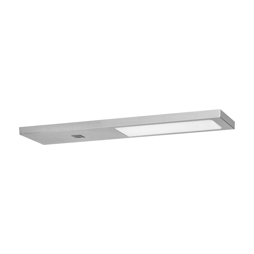 PLANA zestaw 3 lamp podszafkowych LED, 3x4W, 3x240lm, 4000K, z włącznikiem bezdotykowym, szare