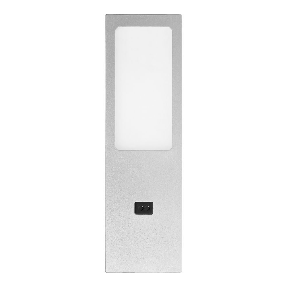 PLANA LED under-cabinet lamp set, 3x4W, 3x240lm, 4000K, with touchless switch, grey