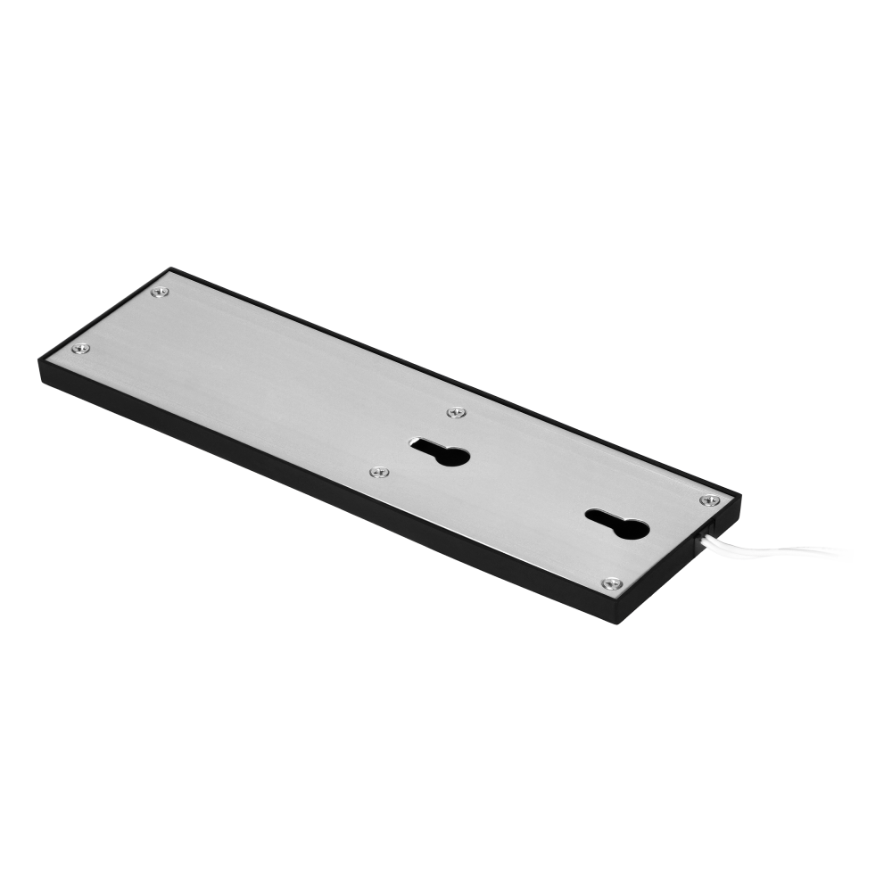 PLANA zestaw 3 lamp podszafkowych LED, 3x4W, 3x240lm, 4000K, z włącznikiem bezdotykowym, czarne