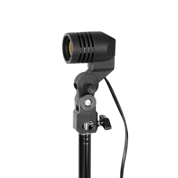 RIGEL LED Set: Folding 5-wing work light 55W with tripod and adapter