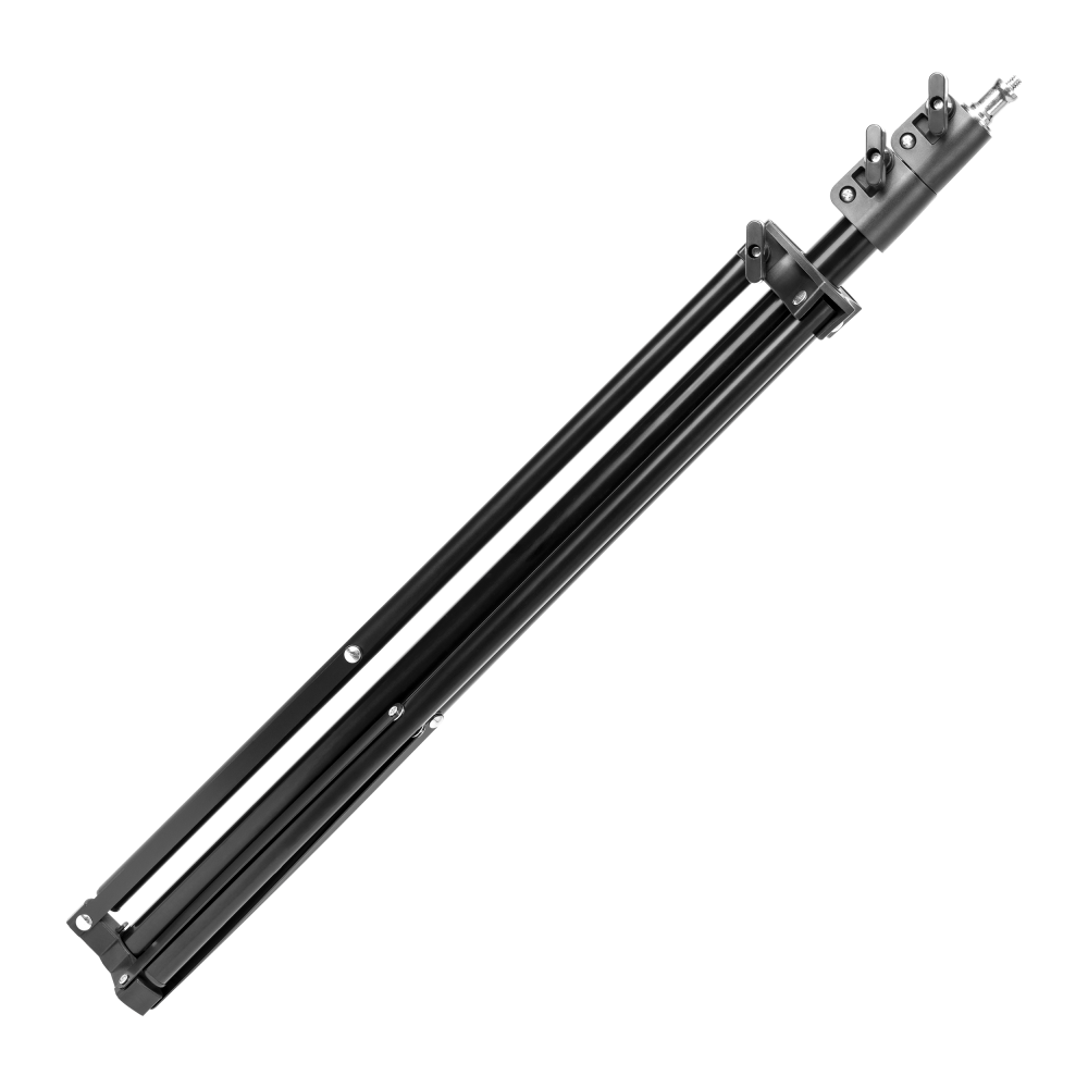 RIGEL LED zestaw: lampa warsztatowa składana 5-skrzydłowa 55W + statyw + adapter