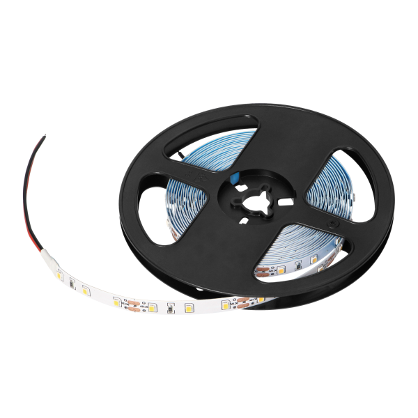 Taśma LED 12V, 2835, 60L/m, 500lm/m, 4,8W/m, IP20, 6000K, 5m