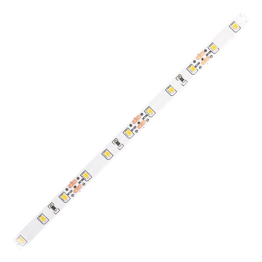 Taśma LED 12V, 2835, 60L/m, 500lm/m, 4,8W/m, IP20, 6000K, 5m