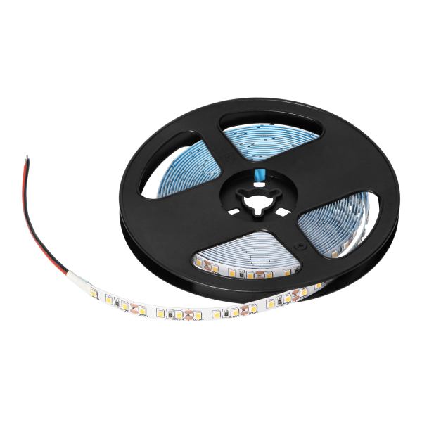 Taśma LED 12V, 2835, 120L/m, 1000lm/m, 9,6W/m, IP20, 3000K, 5m