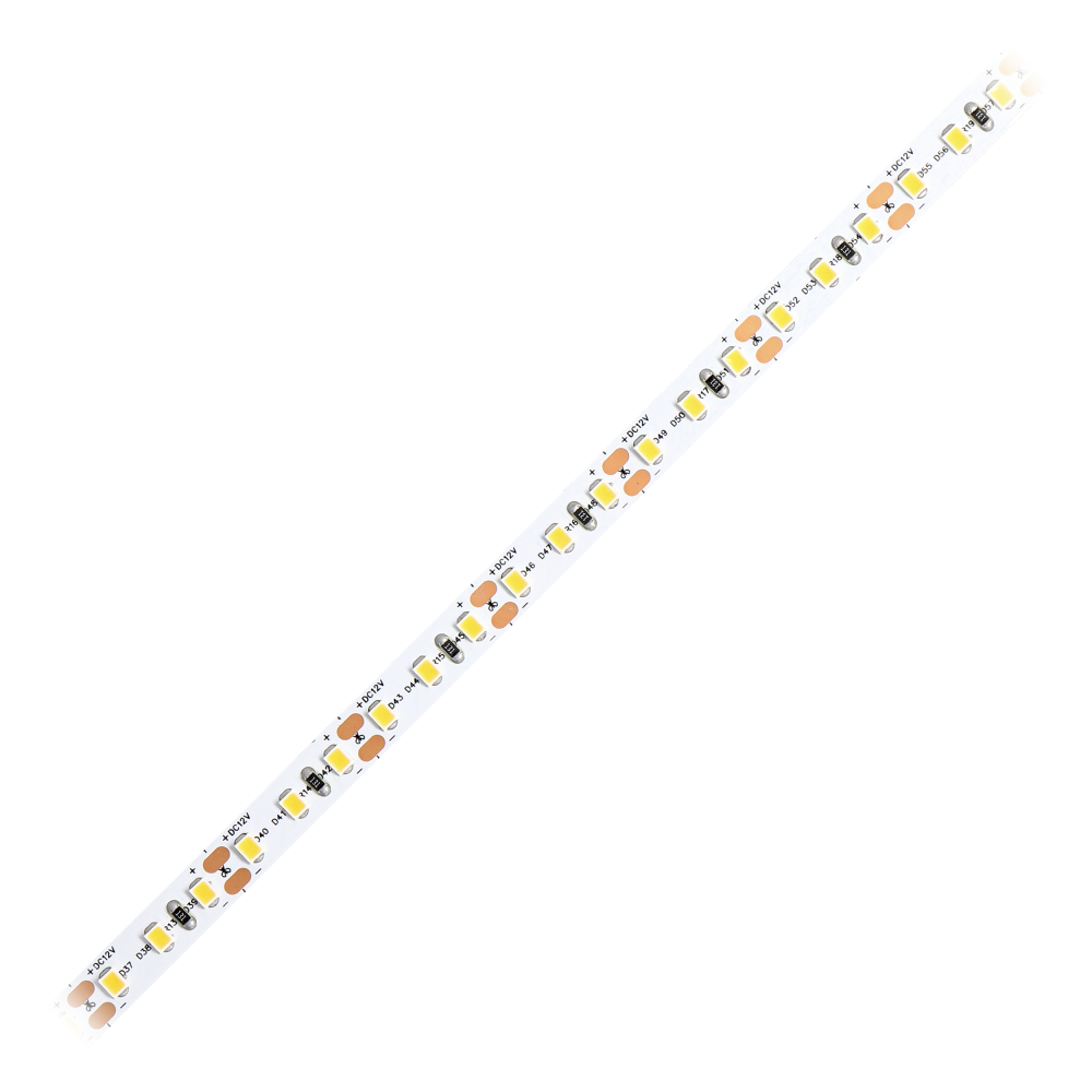 Taśma LED 12V, Samsung chipset 2835, 120L/m, 1260lm/m, 12W/m, IP20, 3000K, 5m
