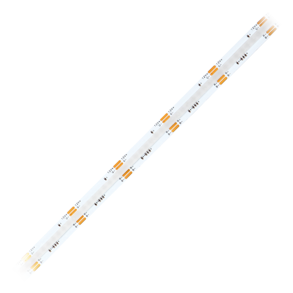LED strip COB 12V, 840L/m, 422lm/m, 15W/m, IP20, RGB, 5m
