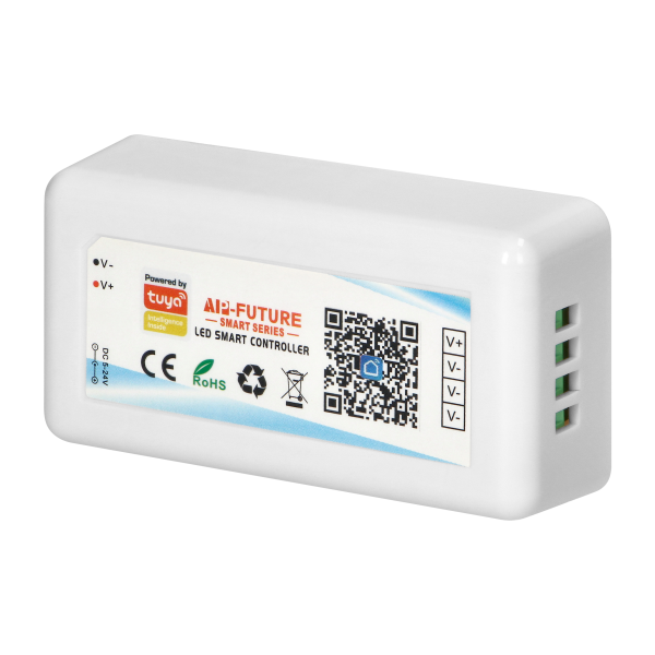 Bezdprzewodowy sterownik do taśm LED Tuya, 5-24V 6A