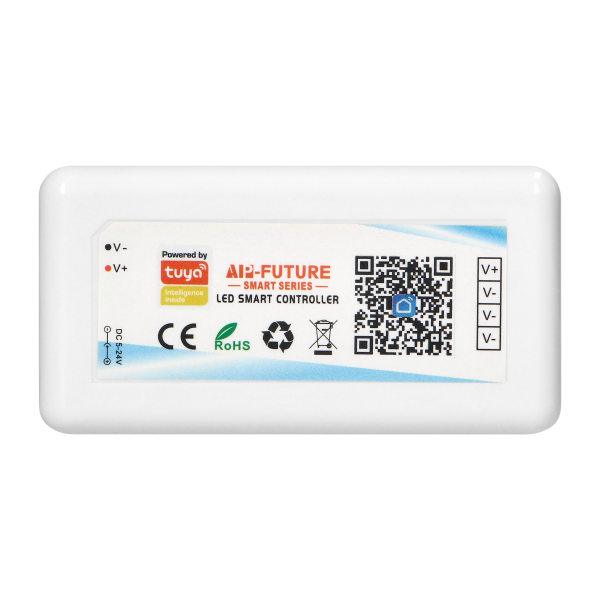 Bezdprzewodowy sterownik do taśm LED Tuya, 5-24V 6A
