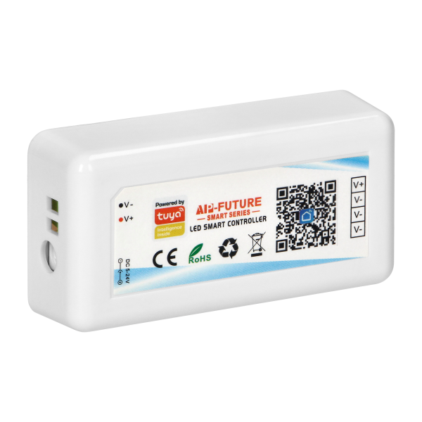 Bezdprzewodowy sterownik do taśm LED Tuya, 5-24V 6A