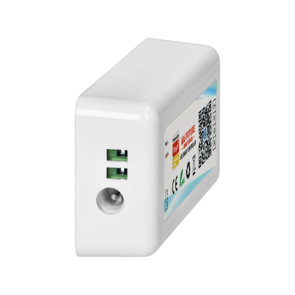 Bezdprzewodowy sterownik do taśm LED RGB Tuya, 5-24V 18A