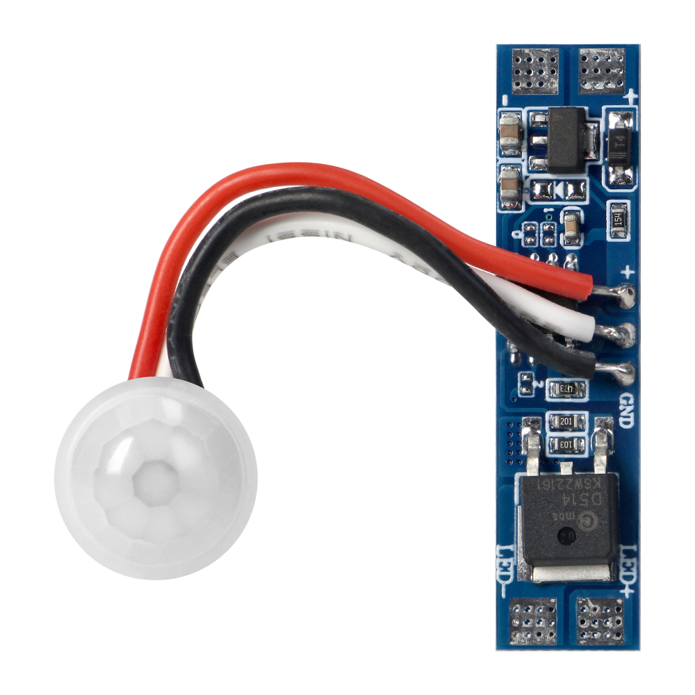 Włącznik z czujnikiem PIR do taśm LED, 8A