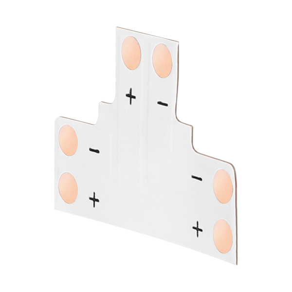 Złączka LED 8mm, trójnik "T"