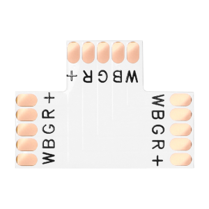 Złączka LED RGBW 12mm, trójnik "T"