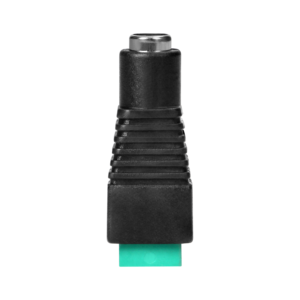 DC socket with connector for fast installation of mono LED strips