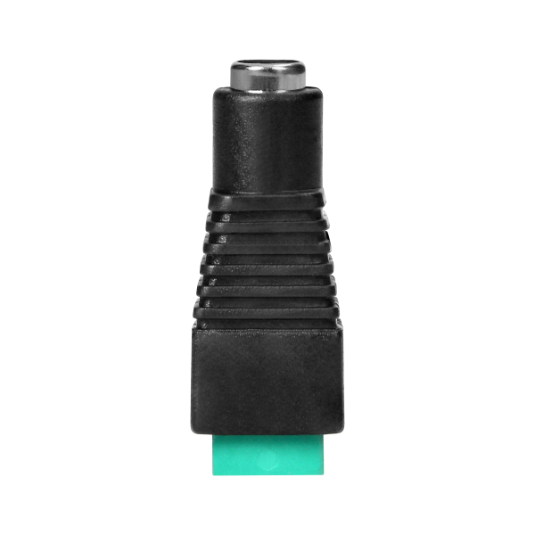 DC socket with connector for fast installation of mono LED strips