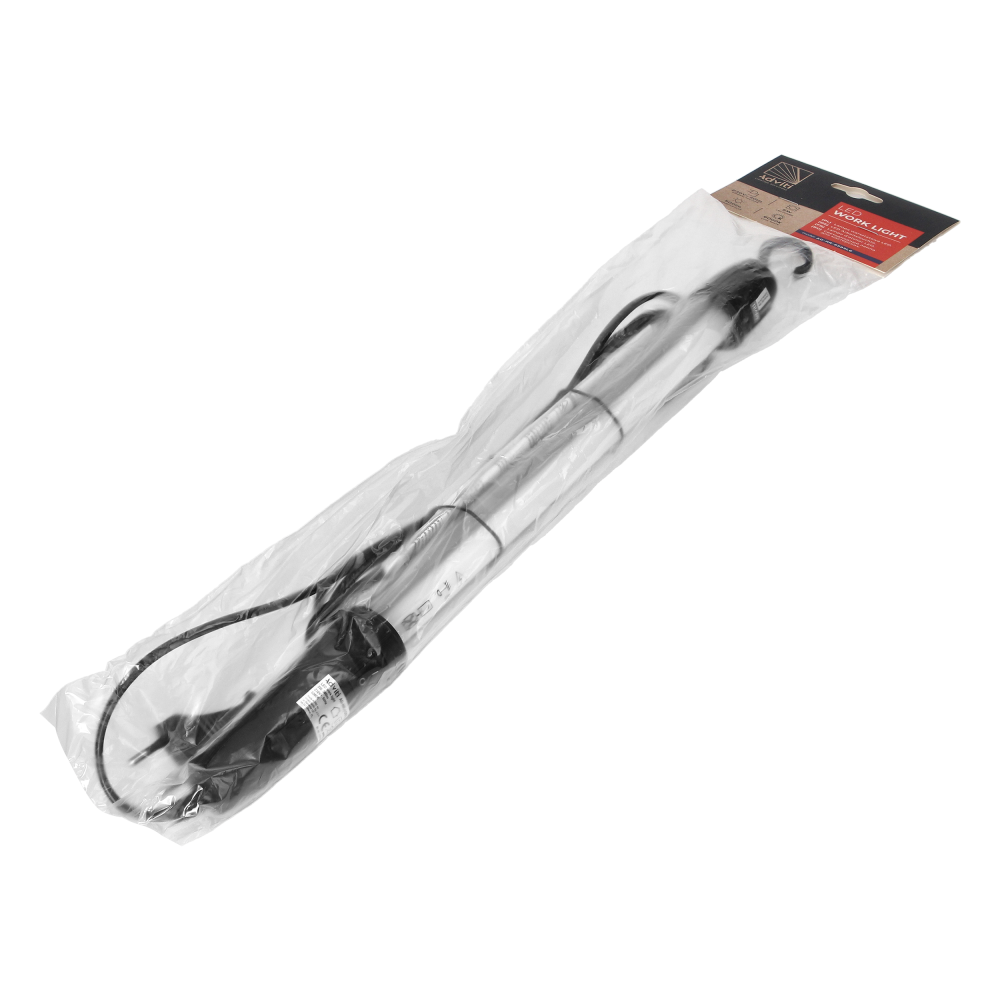 LED workshop lamp 5W, 500lm, IP20, 6000K, 2x0.75mm² - 3m cable