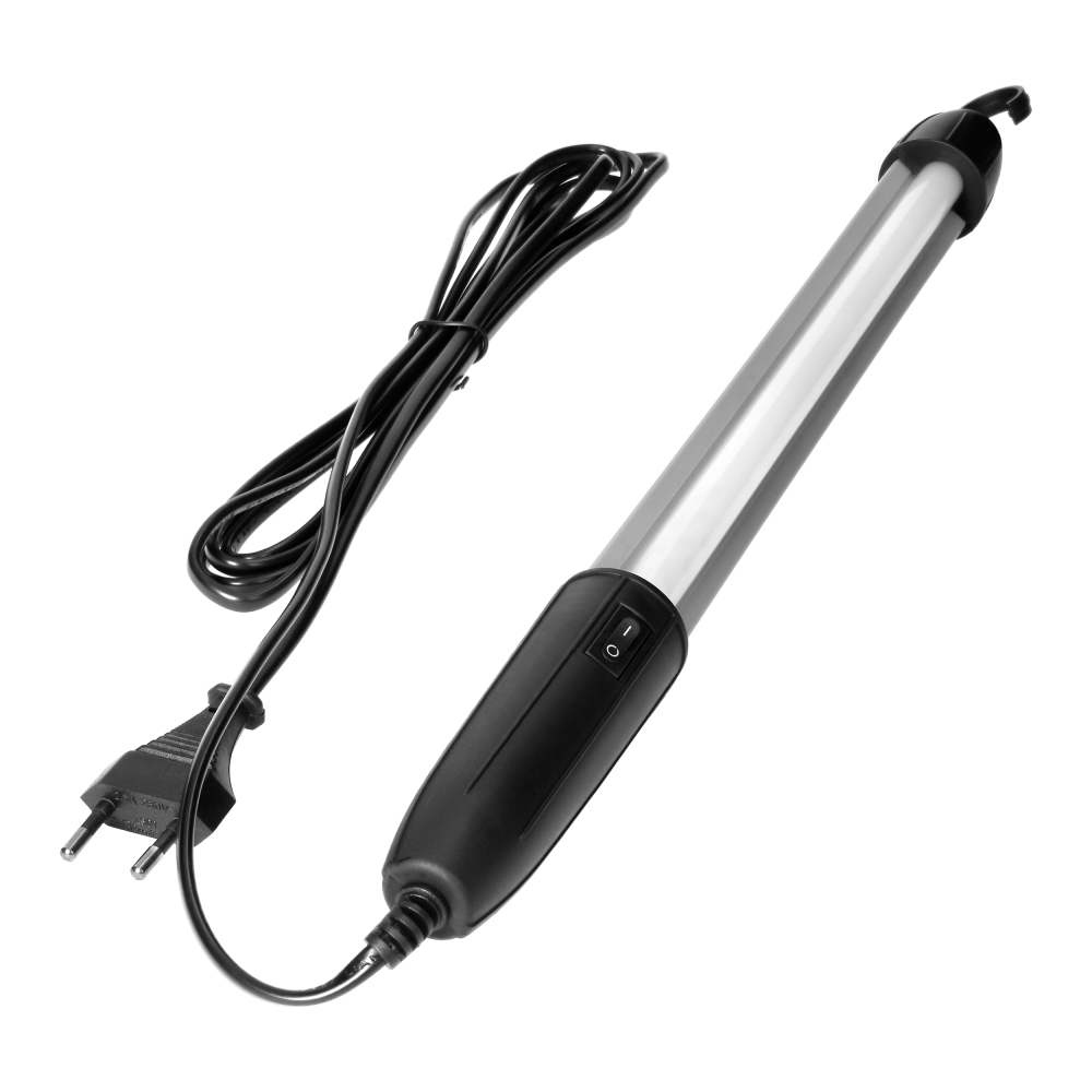 LED workshop lamp 5W, 500lm, IP20, 6000K, 2x0.75mm² - 3m cable