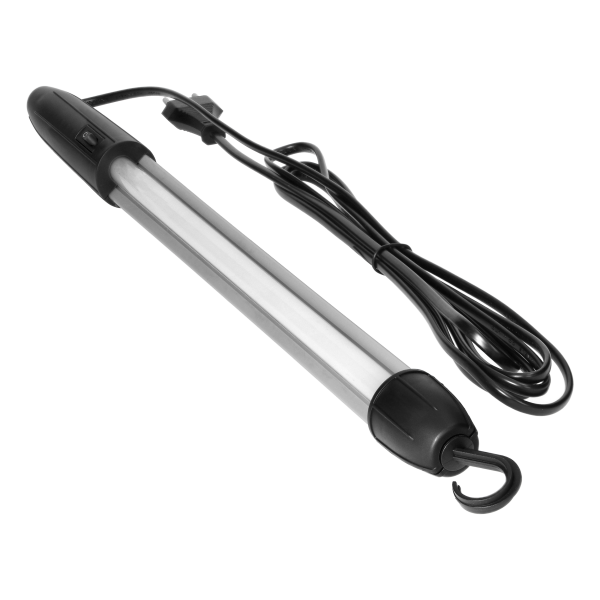 LED workshop lamp 5W, 500lm, IP20, 6000K, 2x0.75mm² - 3m cable