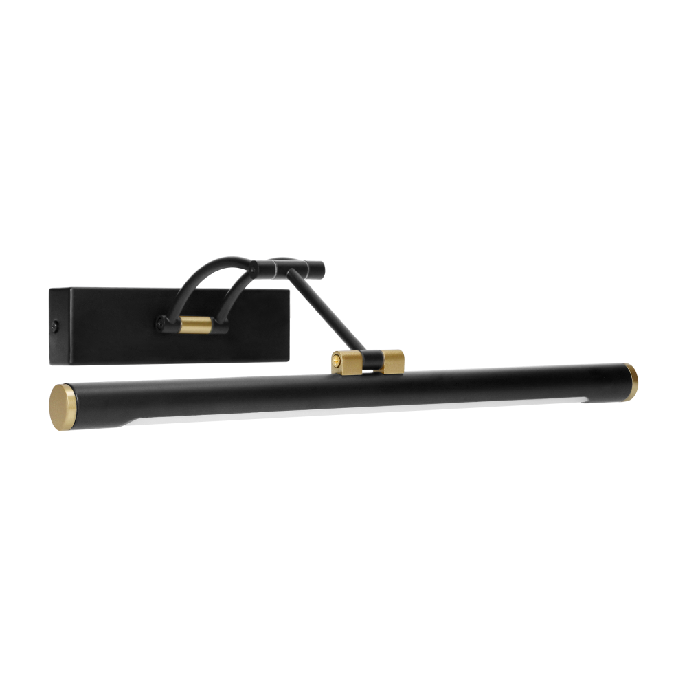 RICO LED mirror light 7W, 770lm, 4000K, IP44, 40 cm, black