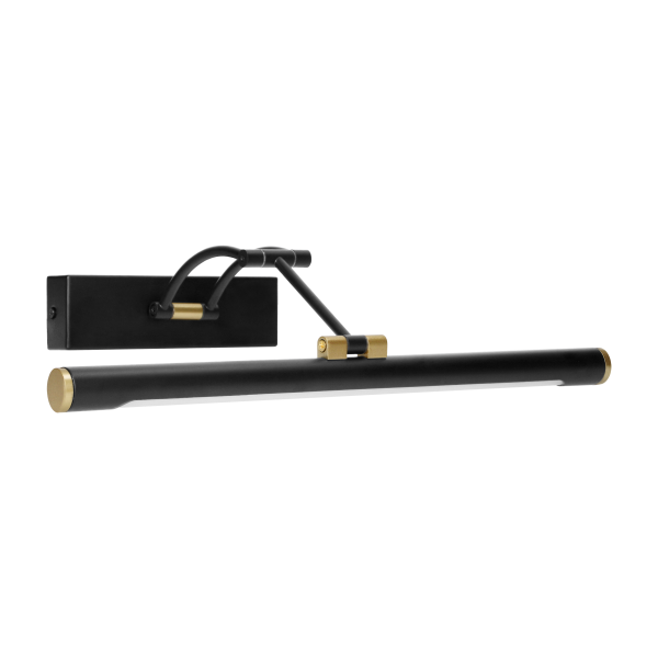 RICO LED mirror light 7W, 770lm, 4000K, IP44, 40 cm, black