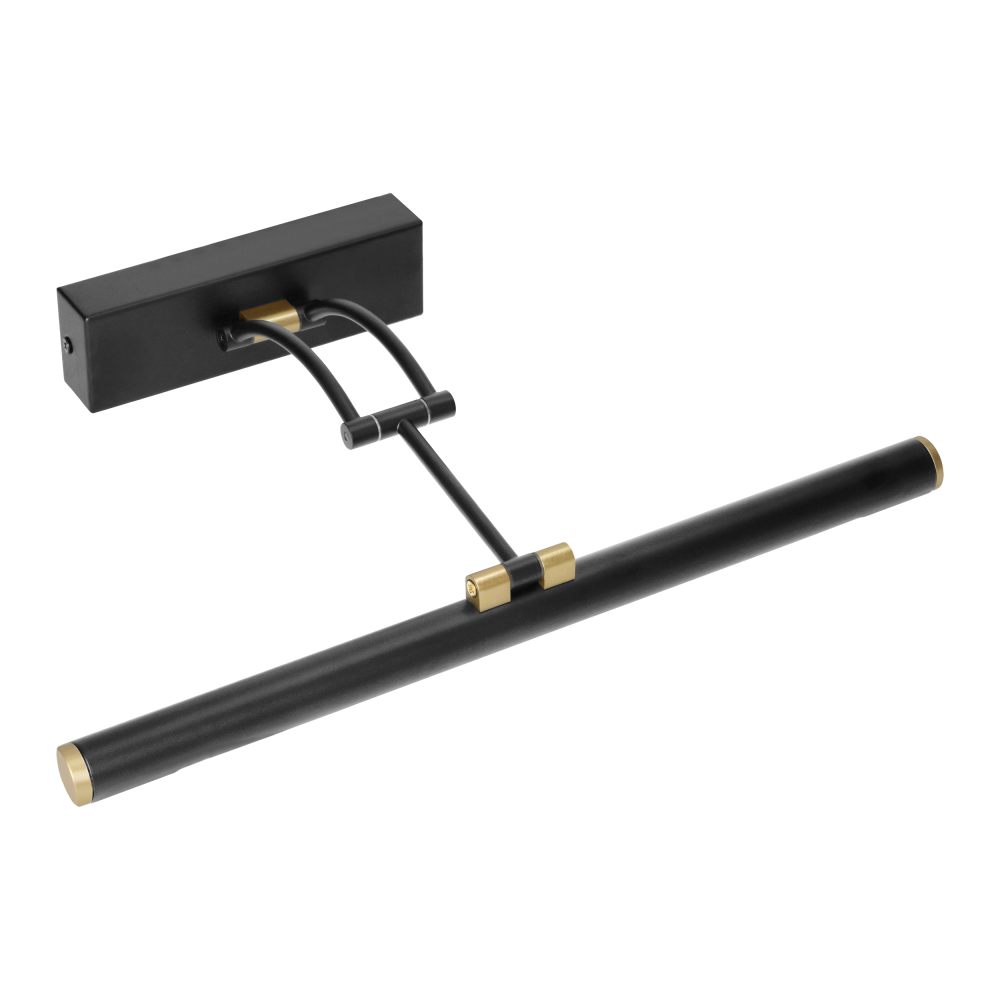 RICO LED mirror light 7W, 770lm, 4000K, IP44, 40 cm, black