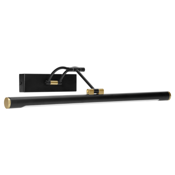 RICO LED 9W, lampa nad lustro, 990lm, 4000K, IP44, dł. 50 cm, czarna RICO LED 9W, lampa nad lustro, 990lm, 4000K, IP44, dł. 50 cm, czarna