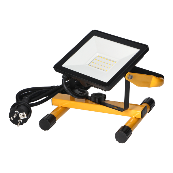 PORTAX work floodlight on tripod, 30W, 2400lm, IP65, 4000K