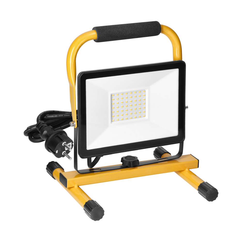 PORTAX work floodlight on tripod, 50W, 4000lm, IP65, 4000K