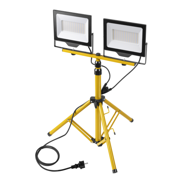 ALLED set of 2 x 100W floodlights with tripod and 2m cable ALLED set of 2 x 100W floodlights with tripod and 2m cable