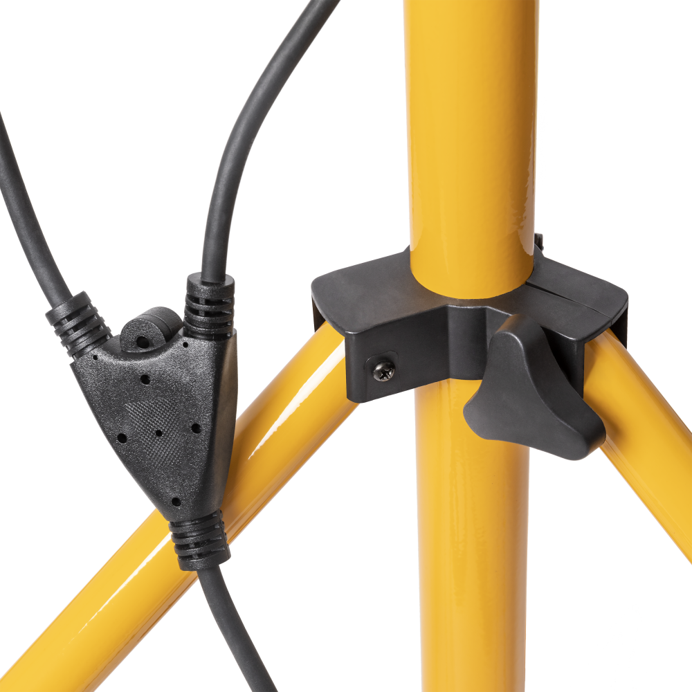 ALLED set of 2 x 100W floodlights with tripod and 2m cable