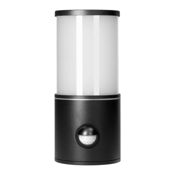 DALIA garden luminaire with motion sensor, E27, max. 15W, IP54, black DALIA garden luminaire with motion sensor, E27, max. 15W, IP54, black