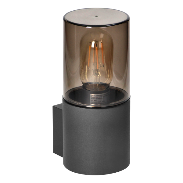 SALVIA oprawa ogrodowa, E27, max. 15W, IP54, szara SALVIA oprawa ogrodowa, E27, max. 15W, IP54, szara