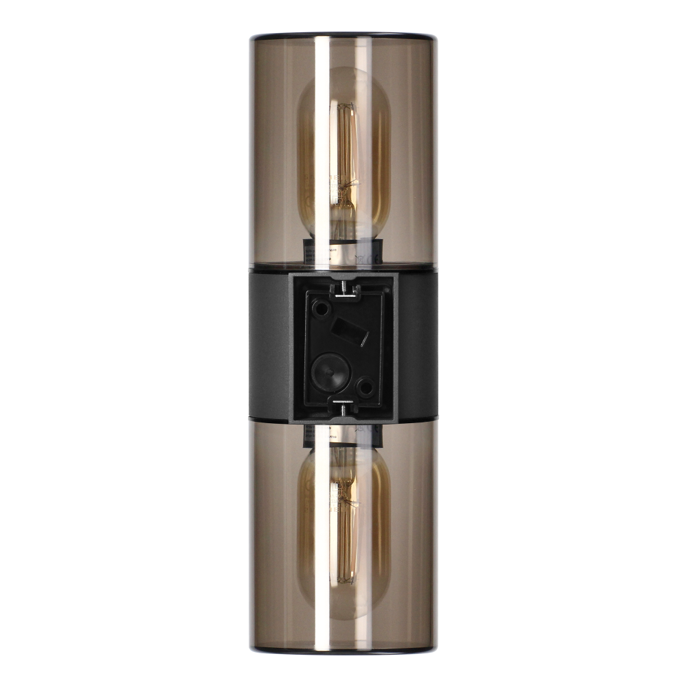 SALVIA oprawa ogrodowa, 2xE27, max. 2x15W, IP54, szara