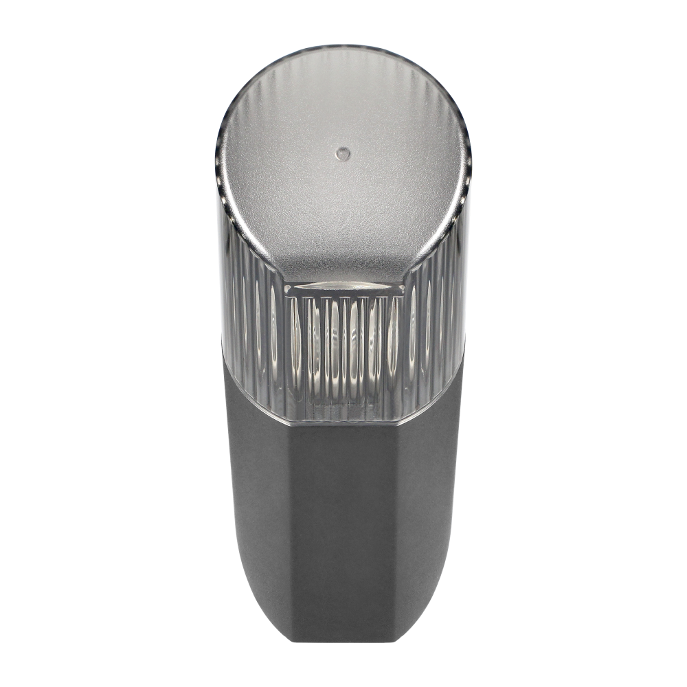 PEONIA garden luminaire, E27, max. 15W, IP54, slanted, black