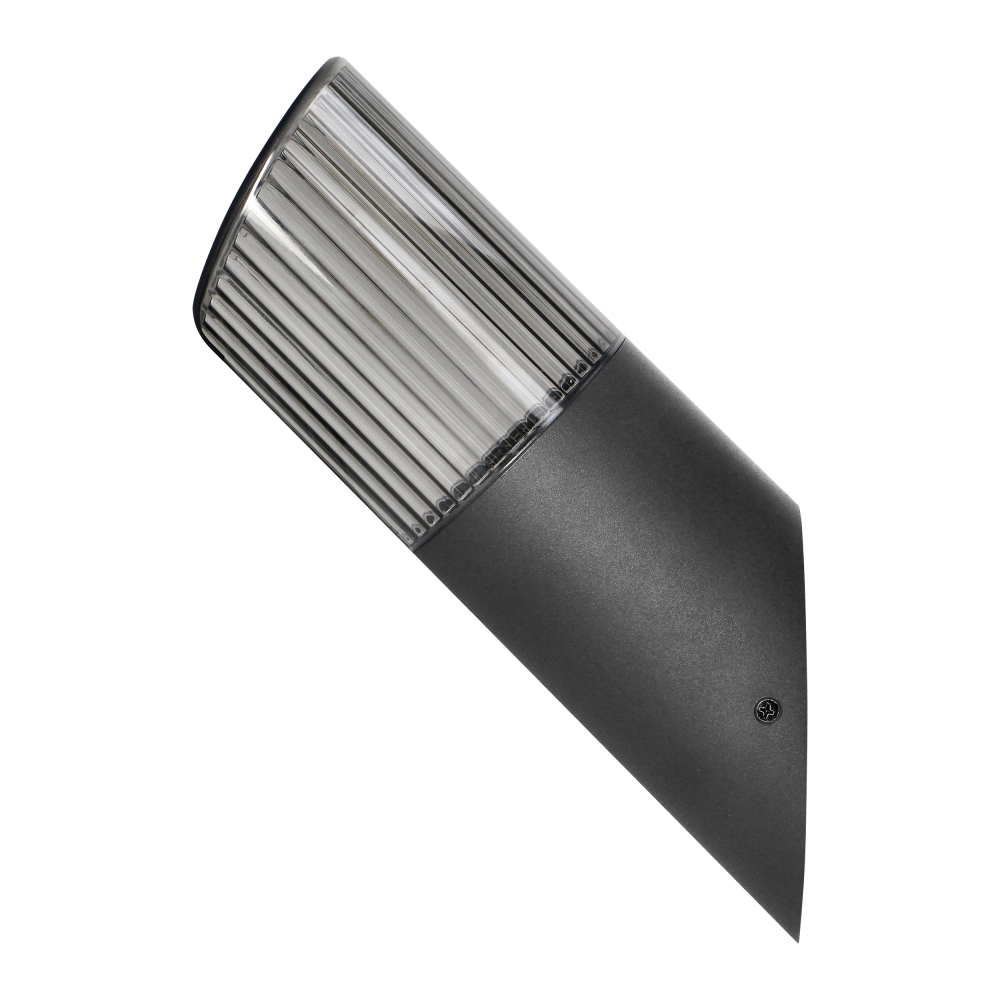 PEONIA oprawa ogrodowa, E27, max. 15W, IP54, skos, czarna