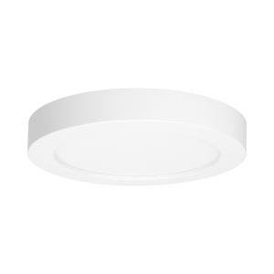 CITY LED 24W downlight, surface-mounted, round, 2000lm, 4000K, white, built-in LED driver
