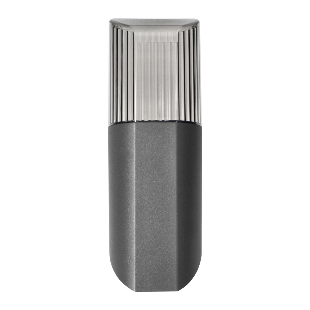 PEONIA garden luminaire, E27, max. 15W, IP54, slanted, black