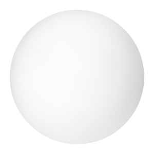 LUNA II oprawa ogrodowa kula, E27, max. 18W, IP65, biała, ⌀380