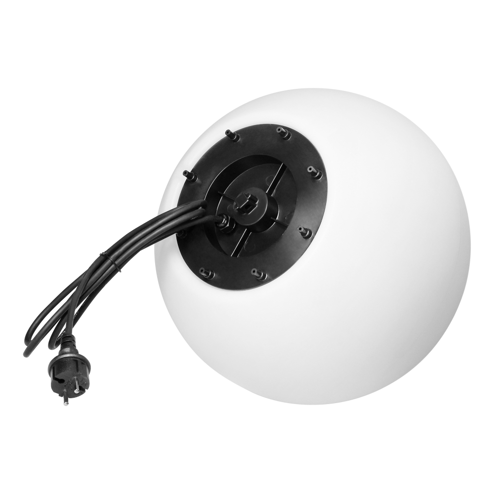 LUNA II garden ball, E27, max. 18W, IP65, white, ⌀380