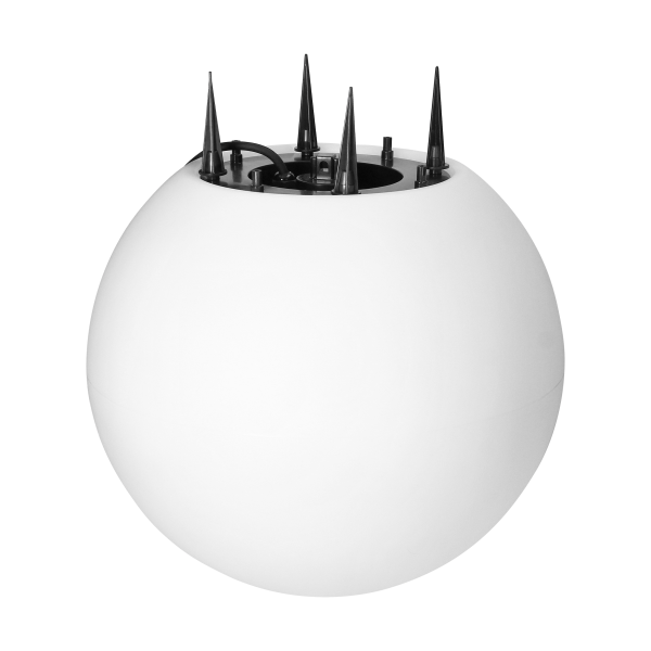 LUNA II oprawa ogrodowa kula, E27, max. 18W, IP65, biała, ⌀380 LUNA II oprawa ogrodowa kula, E27, max. 18W, IP65, biała, ⌀380