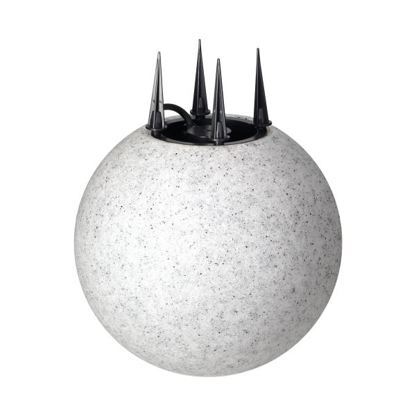 OFELIA garden ball, E27, max. 18W, IP65, stone, ⌀280 OFELIA garden ball, E27, max. 18W, IP65, stone, ⌀280