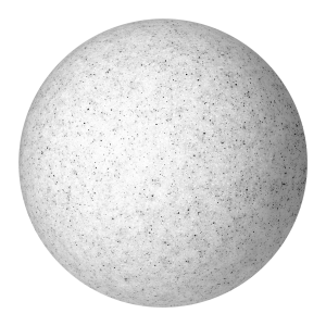 OFELIA garden ball, E27, max. 18W, IP65, stone, ⌀380