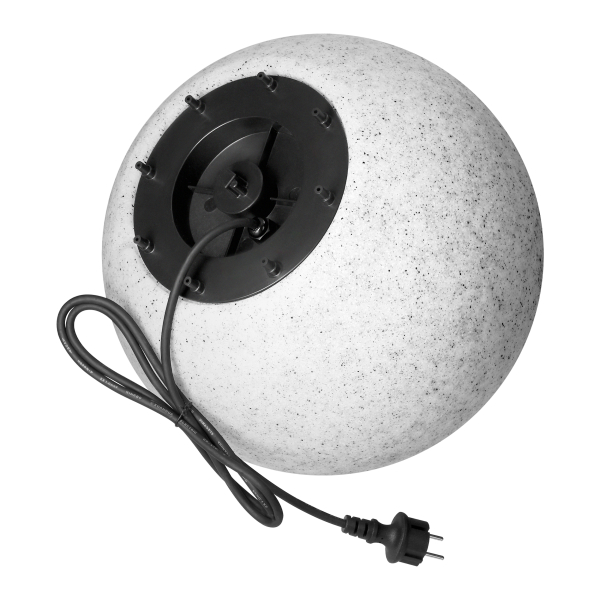 OFELIA garden ball, E27, max. 18W, IP65, stone, ⌀380 OFELIA garden ball, E27, max. 18W, IP65, stone, ⌀380