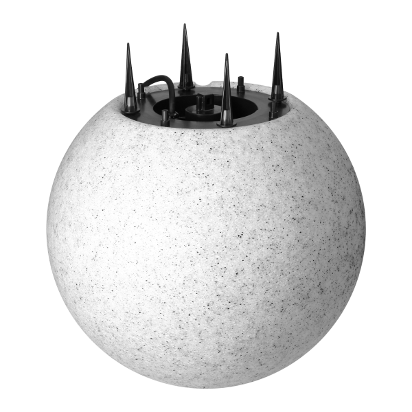 OFELIA garden ball, E27, max. 18W, IP65, stone, ⌀380 OFELIA garden ball, E27, max. 18W, IP65, stone, ⌀380